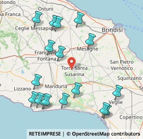 Mappa SP62, 72028 Torre Santa Susanna BR, Italia (20.45118)