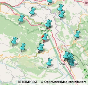 Mappa Via S. Sebastiano, 84037 Sant'Arsenio SA, Italia (9.772)