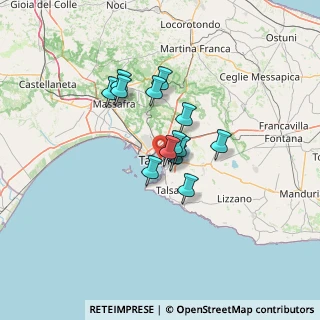 Mappa Chiosco, 74123 Taranto TA, Italia (9.91154)