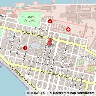 Mappa Via Federico di Palma, 15, 74123 Taranto, Taranto (Puglia)