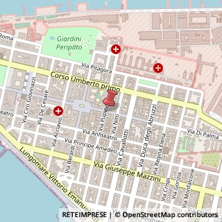 Mappa Via Federico di Palma, 30, 74123 Taranto, Taranto (Puglia)