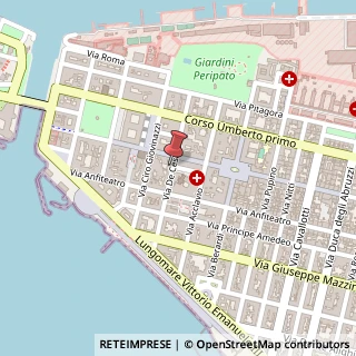Mappa Via de cesare giuseppe 11, 74100 Taranto, Taranto (Puglia)