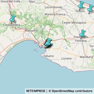 Mappa Via Ferdinando Acton, 74121 Taranto TA, Italia (24.97083)