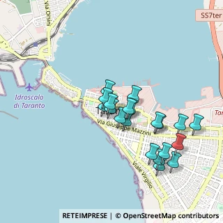 Mappa Piazza Maria Immacolata, 74123 Taranto TA, Italia (0.8885)