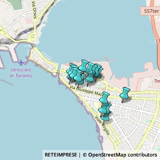 Mappa Piazza Maria Immacolata, 74123 Taranto TA, Italia (0.598)