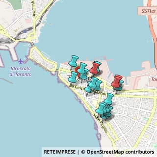 Mappa Piazza Maria Immacolata, 74123 Taranto TA, Italia (0.855)