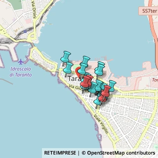 Mappa Piazza Maria Immacolata, 74123 Taranto TA, Italia (0.629)
