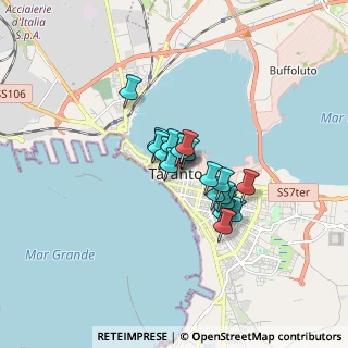 Mappa Piazza Maria Immacolata, 74123 Taranto TA, Italia (1.126)