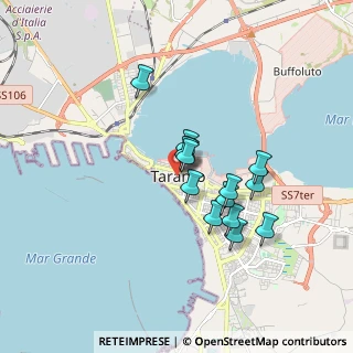 Mappa Piazza Maria Immacolata, 74123 Taranto TA, Italia (1.44929)