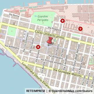 Mappa Via Serega, 8, 74100 Taranto, Taranto (Puglia)