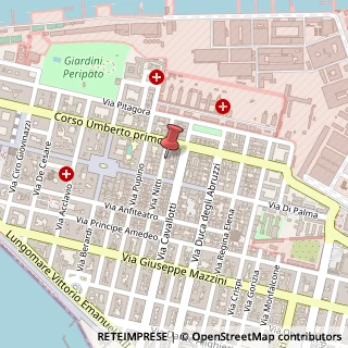 Mappa Via Cataldo Nitti, 31, 74123 Taranto, Taranto (Puglia)