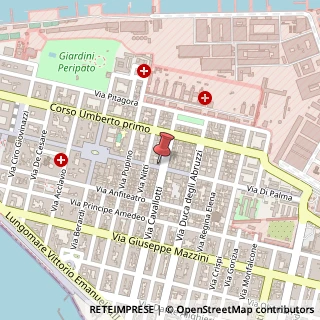 Mappa Via Federico di Palma, 43, 74123 Taranto, Taranto (Puglia)