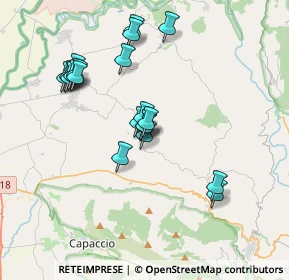 Mappa Via Ponte Fornace, 84044 Albanella SA, Italia (3.6745)