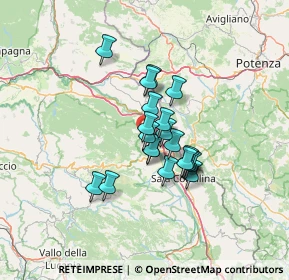 Mappa Via Paolo Borsellino, 84037 Sant'Arsenio SA, Italia (9.9595)