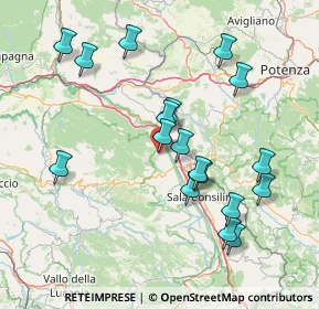 Mappa Via Paolo Borsellino, 84037 Sant'Arsenio SA, Italia (16.70611)