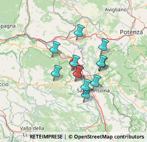 Mappa Via Paolo Borsellino, 84037 Sant'Arsenio SA, Italia (10.3025)