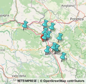 Mappa Via Paolo Borsellino, 84037 Sant'Arsenio SA, Italia (10.36083)