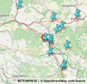 Mappa Via Paolo Borsellino, 84037 Sant'Arsenio SA, Italia (16.63917)