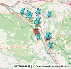 Mappa Via Paolo Borsellino, 84037 Sant'Arsenio SA, Italia (6.55846)