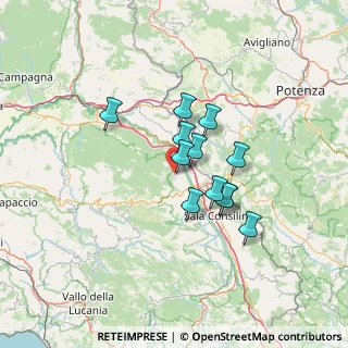 Mappa Via S. Vito, 84037 Sant'Arsenio SA, Italia (10.64667)