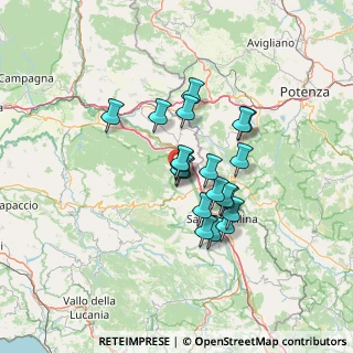 Mappa Via S. Vito, 84037 Sant'Arsenio SA, Italia (10.9525)