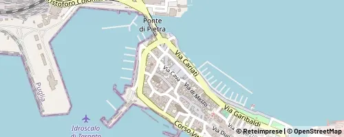 Mappa Tarente