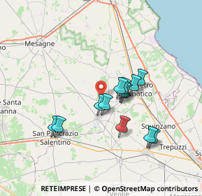 Mappa Contrada Bosco, 72025 San Donaci BR, Italia (6.22769)