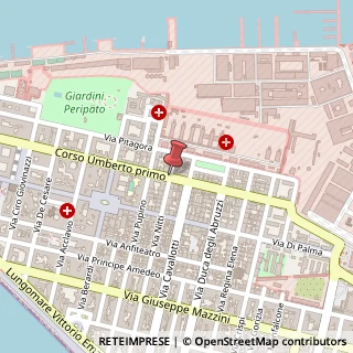 Mappa Viale Virgilio Angolo, Via Cataldo Nitti, 74123 Taranto TA, Italia, 74123 Taranto, Taranto (Puglia)