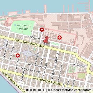Mappa Via Nitti Cataldo, 3, 74123 Taranto, Taranto (Puglia)
