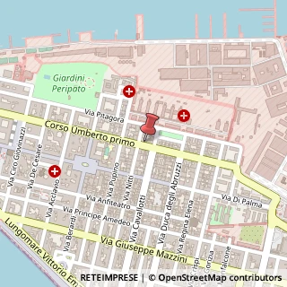 Mappa Corso Umberto I, 145, 74123 Taranto, Taranto (Puglia)
