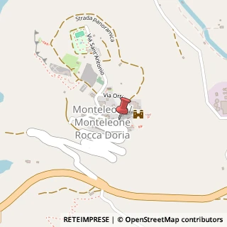 Mappa Via Fontana, 5, 07010 Monteleone Rocca Doria, Sassari (Sardegna)
