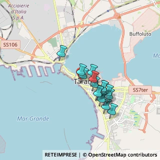 Mappa Via Cavour, 74123 Taranto TA, Italia (1.47313)