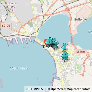 Mappa Via Cavour, 74123 Taranto TA, Italia (0.94636)