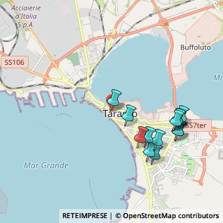 Mappa Via Cavour, 74123 Taranto TA, Italia (2.28)