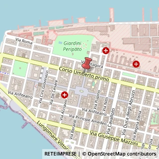 Mappa Corso umberto i 114, 74100 Taranto, Taranto (Puglia)