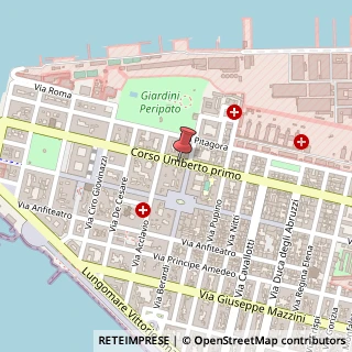 Mappa Corso Umberto I, 121, 74123 Taranto, Taranto (Puglia)