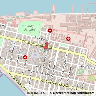 Mappa Via Vincenzo Pupino, 10a, 74123 Taranto, Taranto (Puglia)
