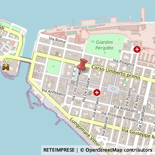 Mappa Via Ciro Giovinazzi, 19, 74123 Taranto, Taranto (Puglia)