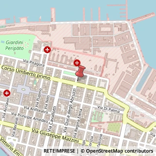 Mappa Corso Umberto I, 169, 74123 Taranto, Taranto (Puglia)