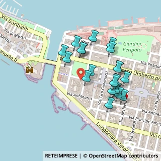 Mappa Via Cavour, 74121 Taranto TA, Italia (0.2275)