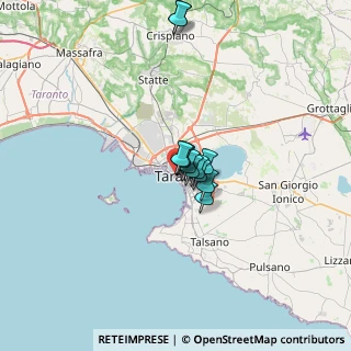 Mappa Via Cavour, 74121 Taranto TA, Italia (4.08667)