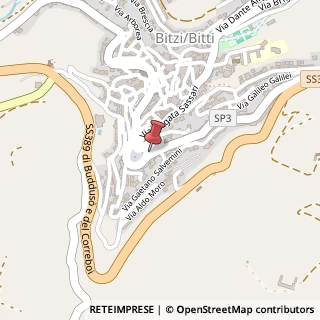 Mappa Via Antonio Gramsci, 85, 08021 Bitti, Nuoro (Sardegna)