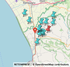 Mappa Via Loc. Cerro, 84040 Capaccio SA, Italia (5.37231)