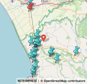 Mappa Via Vicinale Scorza Scigliati, 84047 Capaccio SA, Italia (7.9815)