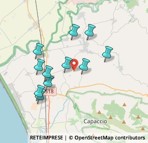 Mappa Via Vicinale Scorza Scigliati, 84047 Capaccio SA, Italia (3.66455)