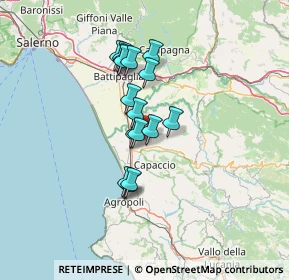 Mappa Via Vicinale Scorza Scigliati, 84047 Capaccio SA, Italia (11.13438)
