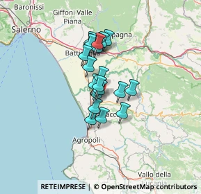 Mappa Via Vicinale Scorza Scigliati, 84047 Capaccio SA, Italia (9.564)