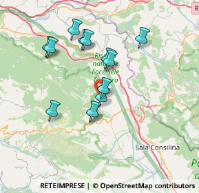 Mappa Via Fontana Maggiore, 84037 Sant'Arsenio SA, Italia (6.88)