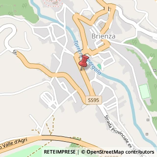 Mappa Viale Stazione, 46, 85050 Brienza PZ, Italia, 85050 Brienza, Potenza (Basilicata)
