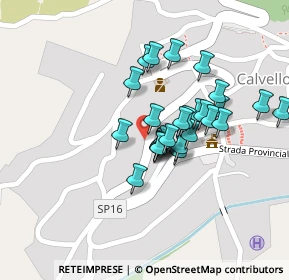 Mappa Largo Plebiscito, 85010 Calvello PZ, Italia (0.07857)